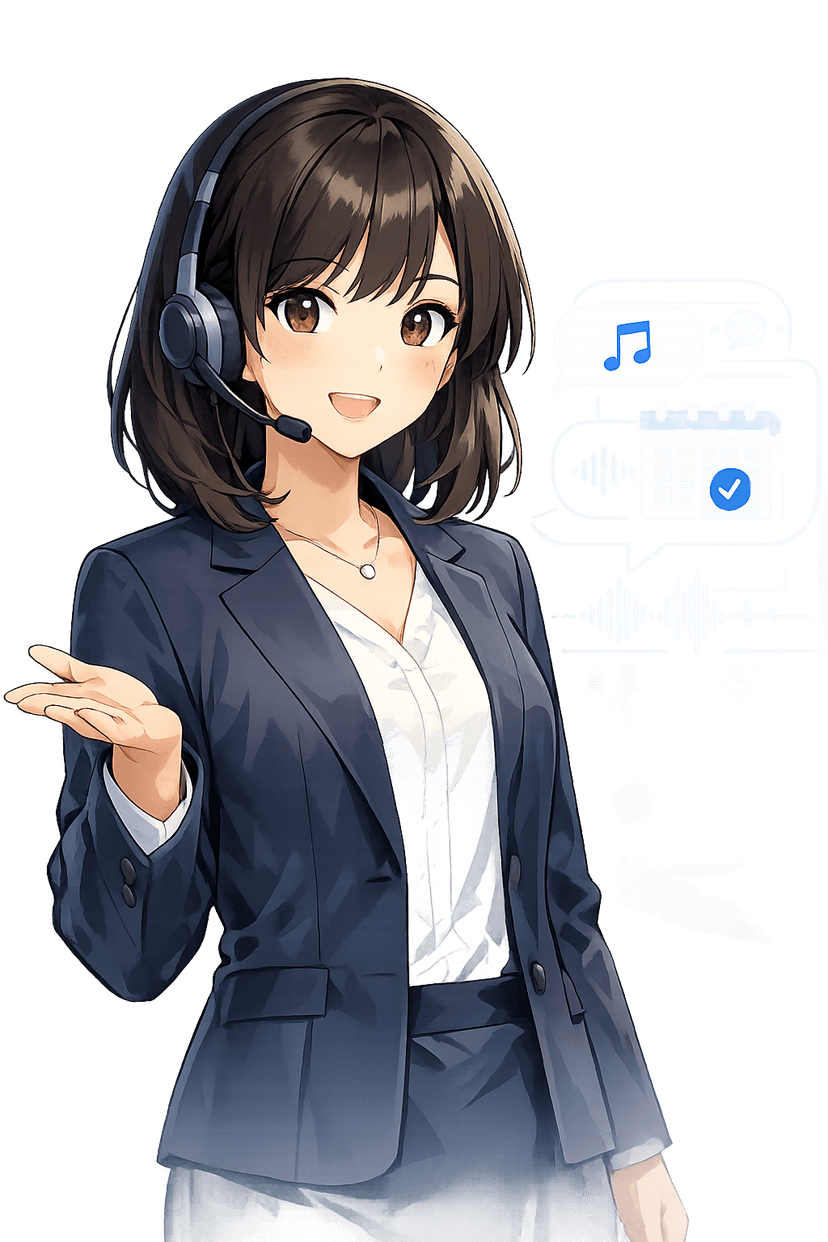 Yoyaku AI receptionist
